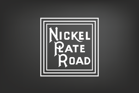 Nickel Plate Road Vinyl Decal 6 Inches