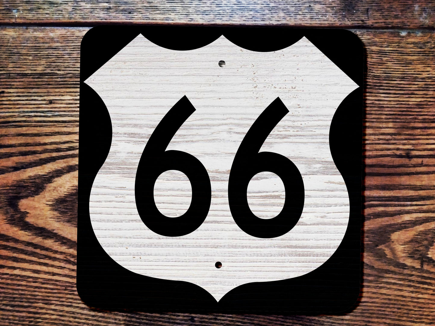 Vintage Wooden US Highway Sign Replica. (1961 revision) Customizable Routes and Sizes.