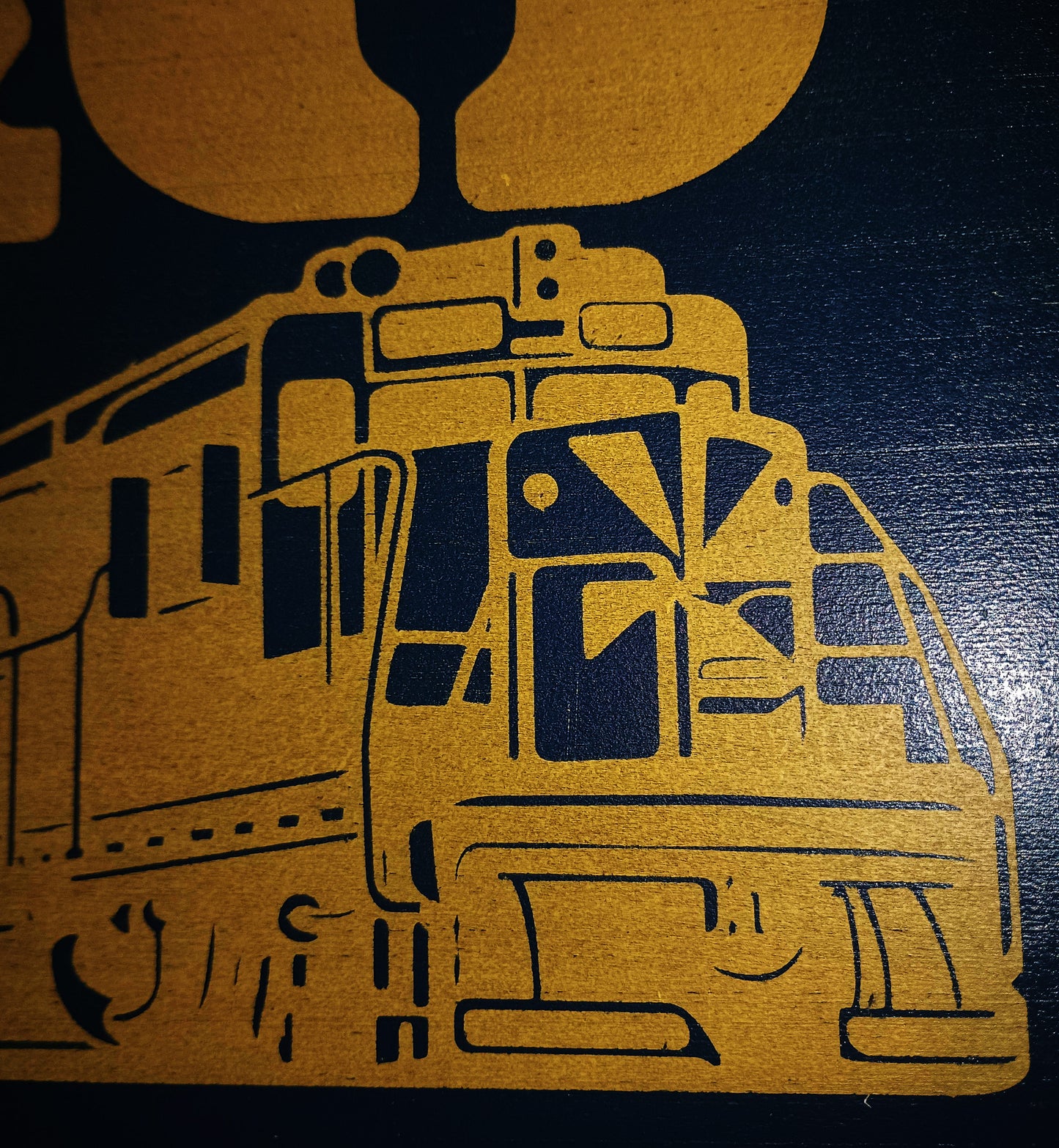 Baltimore & Ohio Piggy-Back Trailer Sign