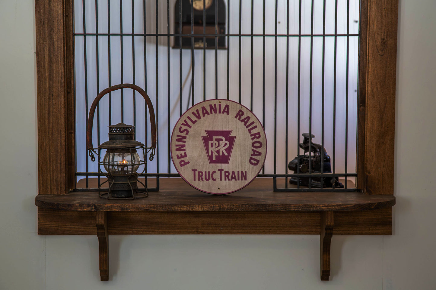 Pennsylvania Railroad "Truc Train" Piggy-Back Trailer Sign