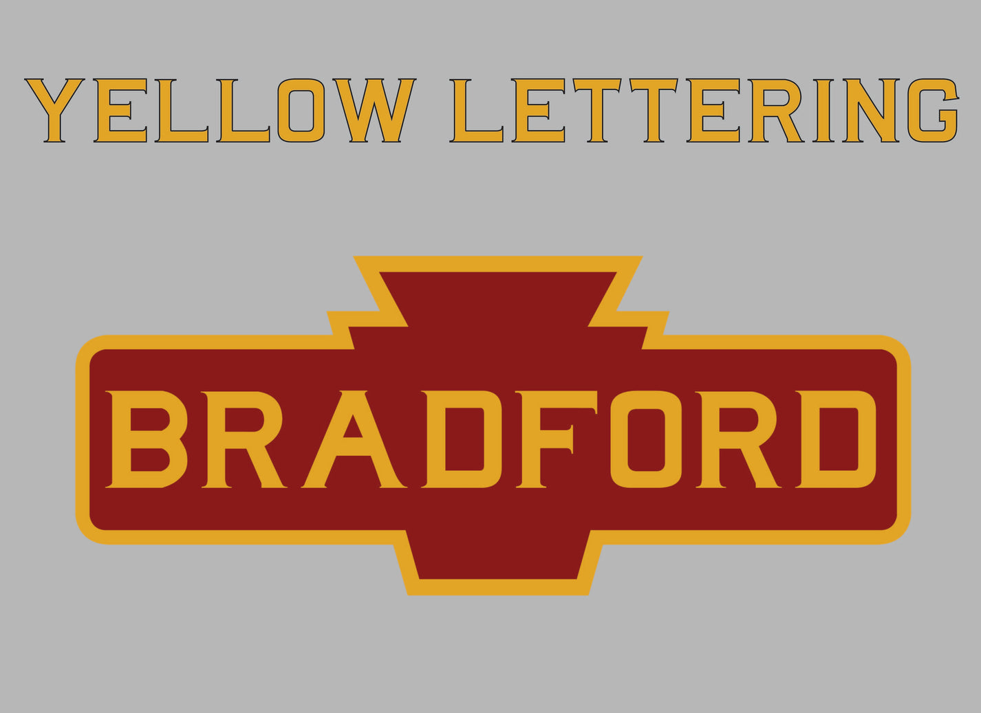 Pennsylvania Railroad Wood Keystone Station Sign 1/2 Scale. Customizab ...