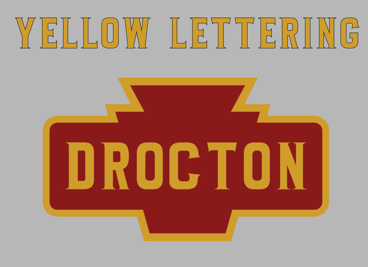 Pennsylvania Railroad Wood Keystone Station Sign 1/2 Scale. Customizab ...